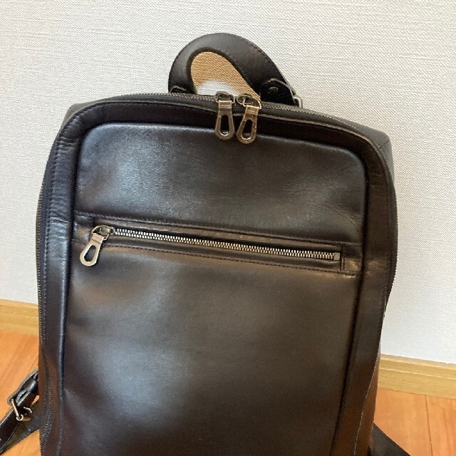 HERGOPOCH(エルゴポック)の【mf様専用】HERGOPOCH オールレザーバックパック MG-BP メンズのバッグ(バッグパック/リュック)の商品写真