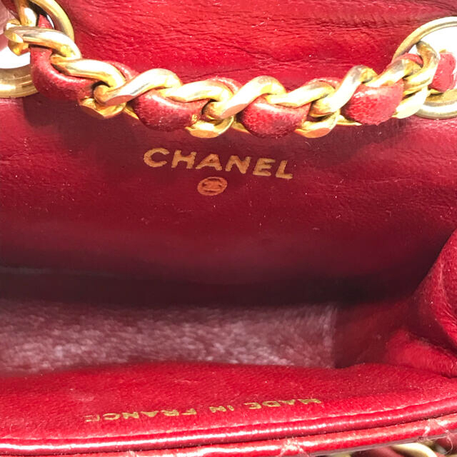 CHANEL(シャネル)のSALE ヴィンテージCHANEL ミニミニマトラッセチェーンベルト レディースのバッグ(ボディバッグ/ウエストポーチ)の商品写真