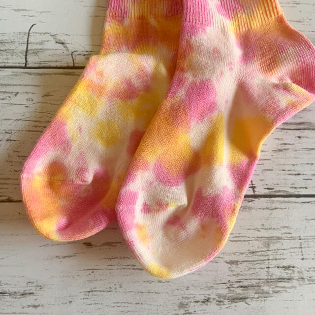 Tie dye dyeing socks レディースのレッグウェア(ソックス)の商品写真