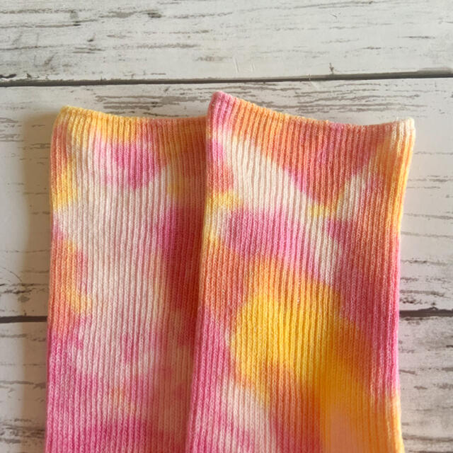 Tie dye dyeing socks レディースのレッグウェア(ソックス)の商品写真