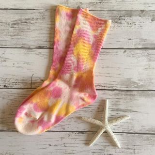 Tie dye dyeing socks(ソックス)