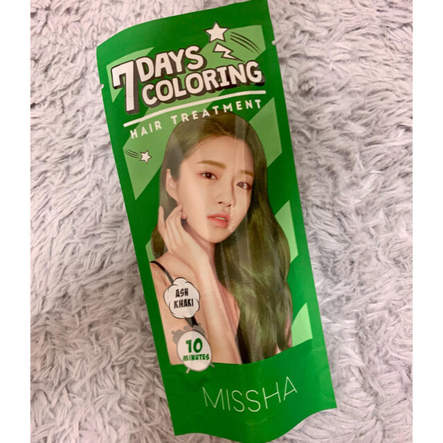 MISSHA(ミシャ)の7DAYSCOLORING コスメ/美容のヘアケア/スタイリング(カラーリング剤)の商品写真