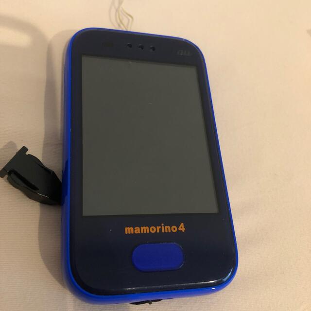 au(エーユー)のマモリーノ4 スマホ/家電/カメラのスマートフォン/携帯電話(携帯電話本体)の商品写真