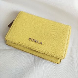 フルラ(Furla)の【FURLA】二つ折り お財布 イエロー(折り財布)