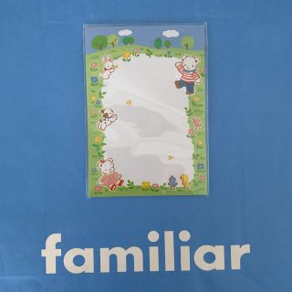 ファミリア(familiar)のfamiliar ファミリア  はがき　非売品(ノベルティグッズ)