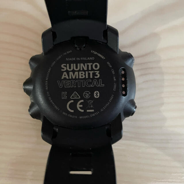 SUUNTO(スント)の美品　SUUNTO AMBIT3 VERTICAL 登山　スマートウォッチ メンズの時計(腕時計(デジタル))の商品写真