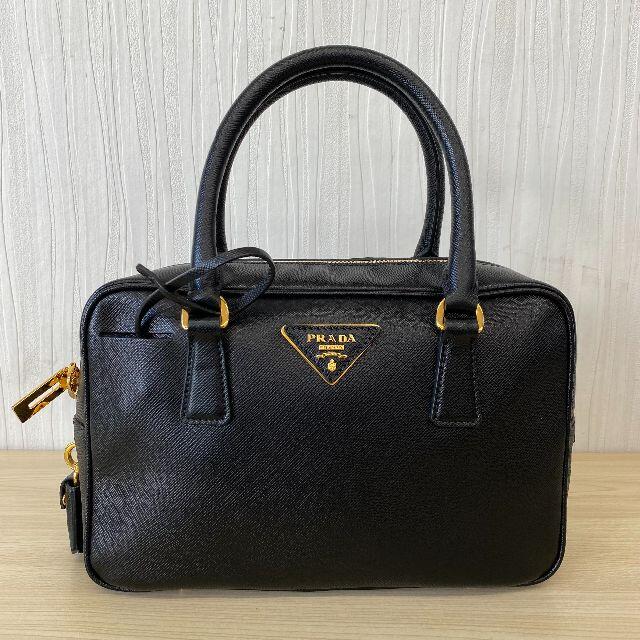 【K2308】 美品 PRADA ミニボストン ハンドバッグ 1