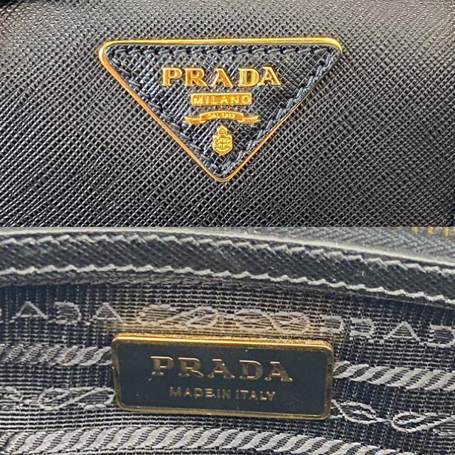 【K2308】 美品 PRADA ミニボストン ハンドバッグ 7