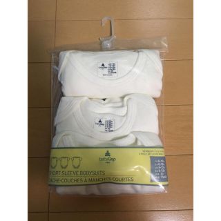 ベビーギャップ(babyGAP)の新品★babyGap半袖ロンパース70cm★3枚セット(ロンパース)