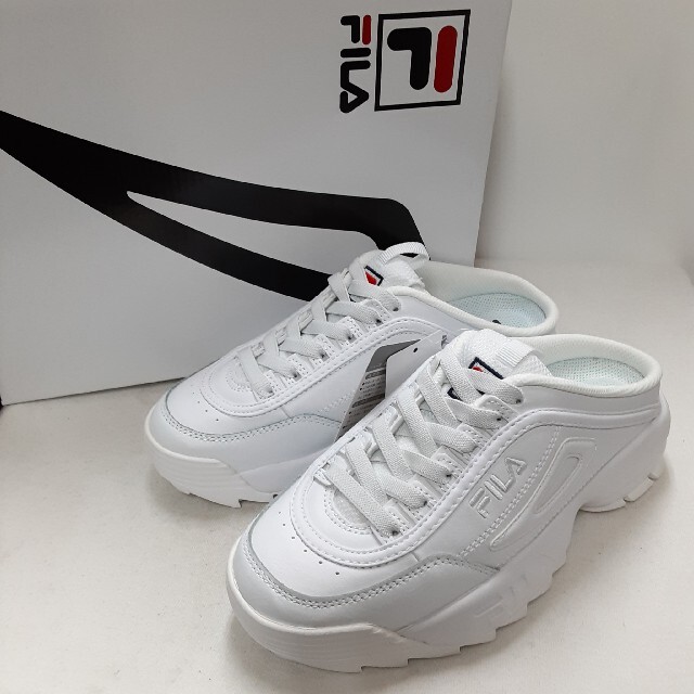 FILA(フィラ)の最値定価8690円!新品!フィラFILA ミュール スリッポン スニーカー 24 レディースの靴/シューズ(スニーカー)の商品写真