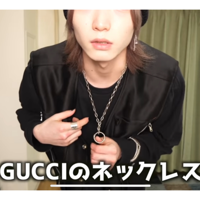 Gucci - はやしん愛用 GUCCI ウロボロス ネックレス いぶし ペンダント