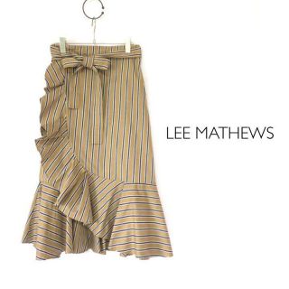 プラージュ(Plage)のLEE MATHEWS 定価4.1万円 マーメイドシルエットラップスカート(ロングスカート)