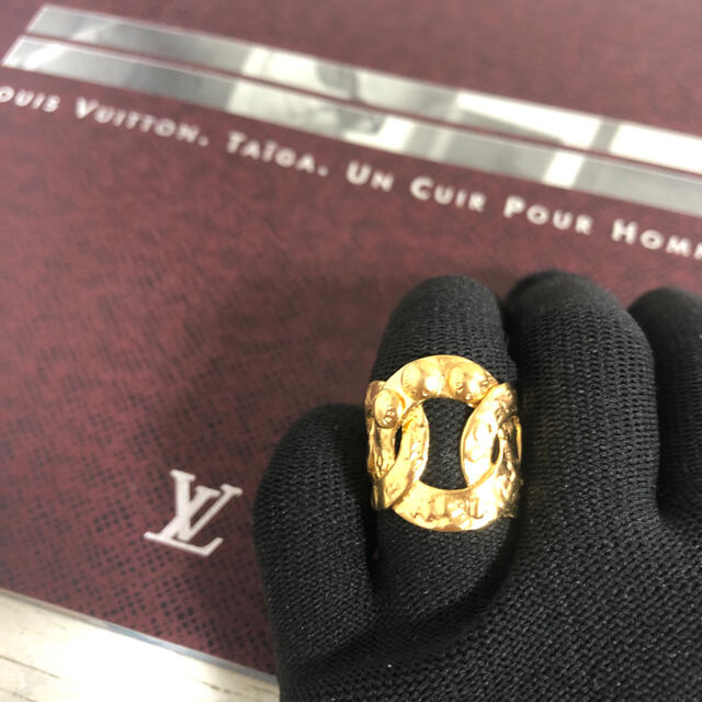 LOUIS VUITTON(ルイヴィトン)の⭐️未使用　Louis Vuitton ルイヴィトン お洒落なゴールドリング⭐️ レディースのアクセサリー(リング(指輪))の商品写真