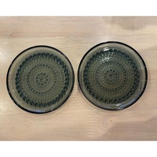 イッタラ(iittala)のカステヘルミ　10cm グレー　2枚(食器)