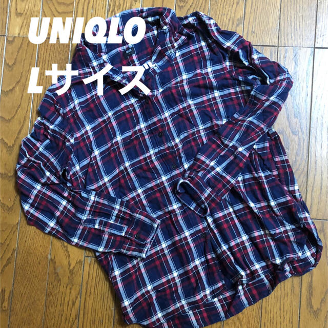UNIQLO(ユニクロ)のユニクロ UNIQLO チェック柄シャツ トップス レディースのトップス(シャツ/ブラウス(長袖/七分))の商品写真