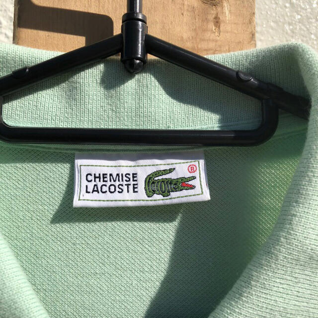 LACOSTE(ラコステ)のCHEMISE LACOSTE  ラコステ 文字ワニ ポロシャツ メンズのトップス(ポロシャツ)の商品写真