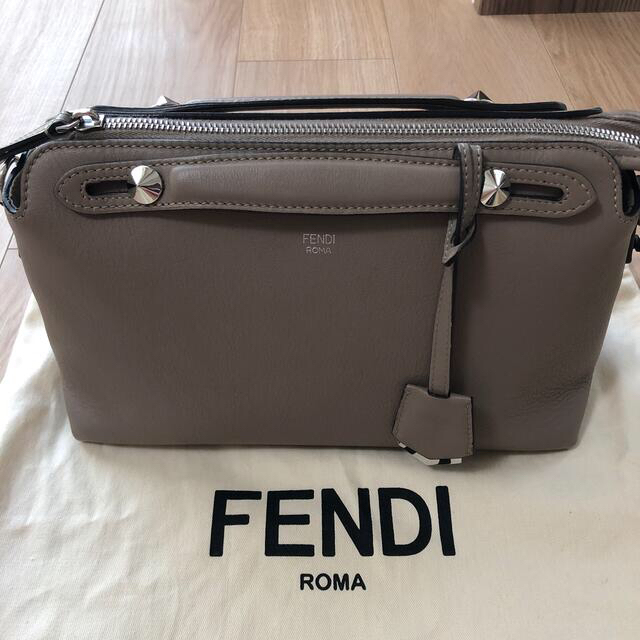 フェンディ バイザウェイ FENDI ストラップ ショルダー バッグ グレー