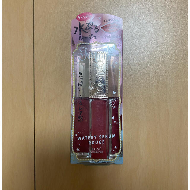 KOSE COSMEPORT(コーセーコスメポート)のフォーチュン ウォータリーセラム ルージュ 04 ピンクモカ(5.5ml) コスメ/美容のベースメイク/化粧品(口紅)の商品写真
