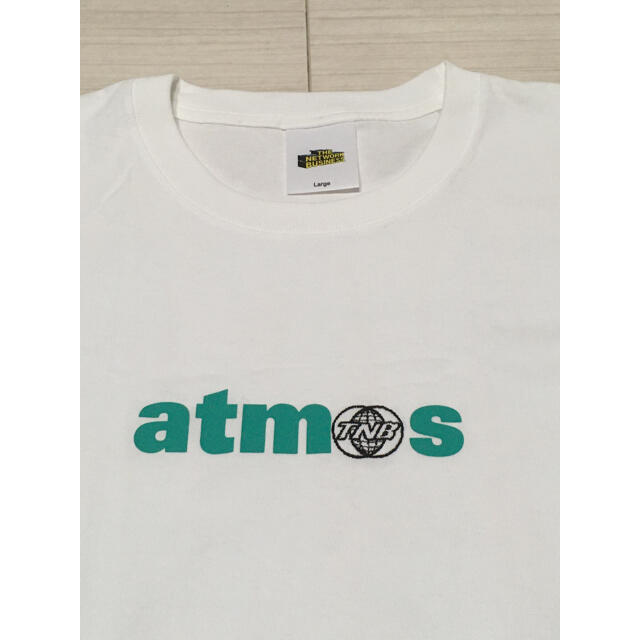 atmos(アトモス)のTNB x  atmosコラボ WON`EM Tee ホワイト Lサイズ メンズのトップス(Tシャツ/カットソー(半袖/袖なし))の商品写真