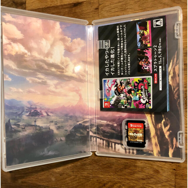 ゼルダの伝説 ブレスオブザワイルド Switch 【消毒済み】良品