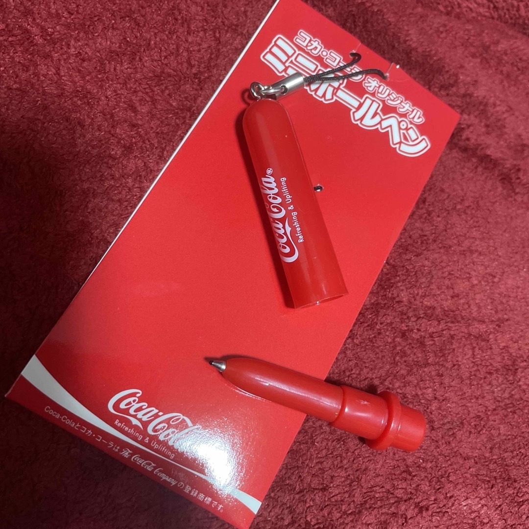 コカ・コーラ(コカコーラ)のコカコーラオリジナルミニボールペン 非売品 エンタメ/ホビーのコレクション(ノベルティグッズ)の商品写真