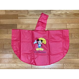 ディズニー(Disney)の【値下げ中】ディズニー／レインポンチョ【90cm】キッズ(キャラクターグッズ)