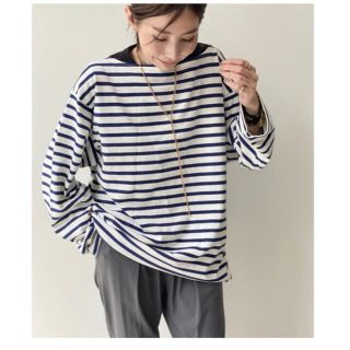 アパルトモンドゥーズィエムクラス(L'Appartement DEUXIEME CLASSE)の【GOOD GRIEF!/グッドグリーフ】Border Tops(カットソー(長袖/七分))