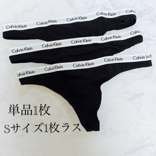 シーケーカルバンクライン(ck Calvin Klein)の❤️新品❤️カルバンクライン　レディースショーツ　Tバック　ブラック (ショーツ)