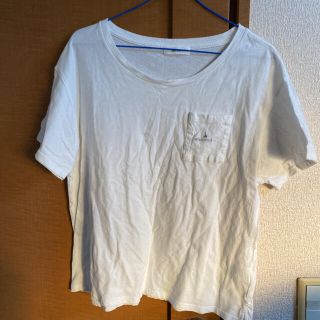 ニコアンド(niko and...)のニコアンド　ポケット付き白Tシャツ(Tシャツ(半袖/袖なし))