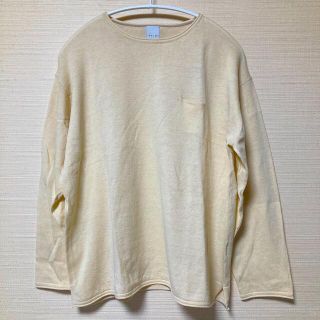 ネストローブ(nest Robe)の休日と詩　イトカクルーネック　綿ニット　セーター　トップス　tandey(ニット/セーター)