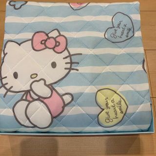 サンリオ(サンリオ)のうさちゃんクリーニング×Hello   Kitty  敷パット(キャラクターグッズ)