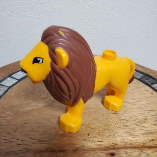 レゴ(Lego)の⭐LEGO duplo⭐レゴ・デュプロ⭐雄ライオン⭐(知育玩具)