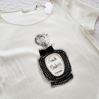 クチュールブローチ(Couture Brooch)のクチュールブローチ　コスメ柄Tシャツ　未使用(Tシャツ(半袖/袖なし))