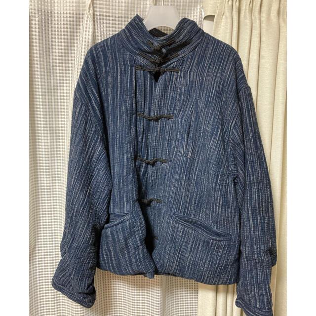 ポータークラシック　KASURI CHINESE JACKET - INDIGO