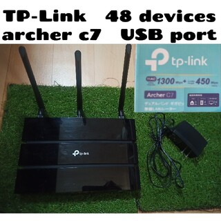 TP-Link 無線LANルーター　archer  C7 usb(その他)