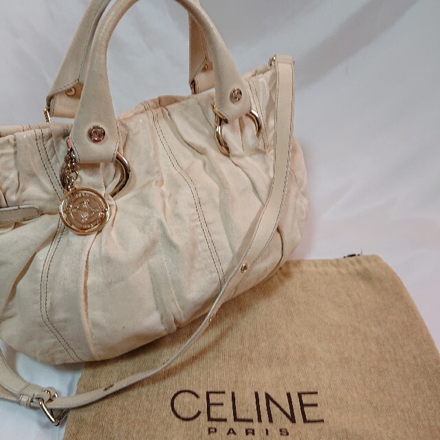 CELINE 2way ショルダー ハンドバッグ