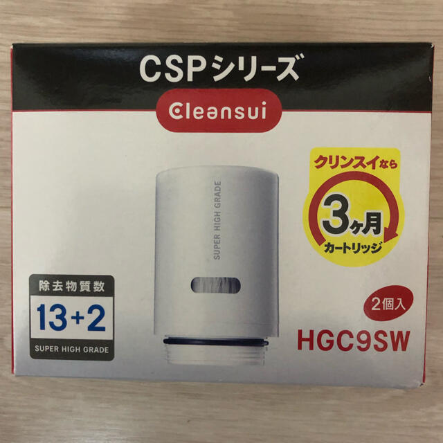 三菱ケミカル(ミツビシケミカル)のクリンスイ◇カートリッジ インテリア/住まい/日用品のキッチン/食器(浄水機)の商品写真