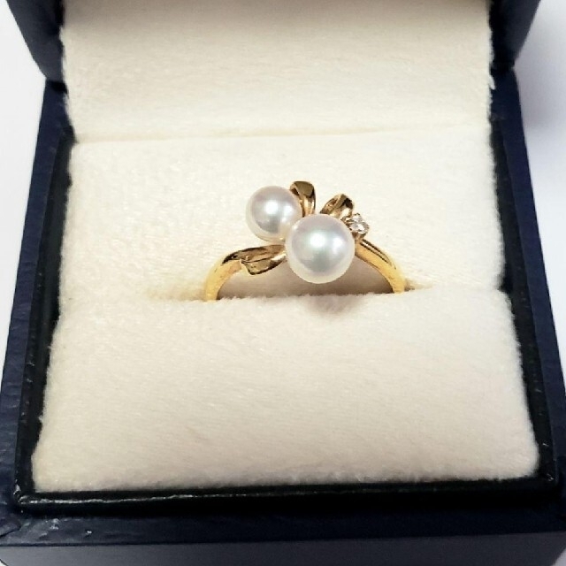 MIKIMOTO(ミキモト)の最終価格！ミキモトMIKIMOTOパールリング７号 レディースのアクセサリー(リング(指輪))の商品写真