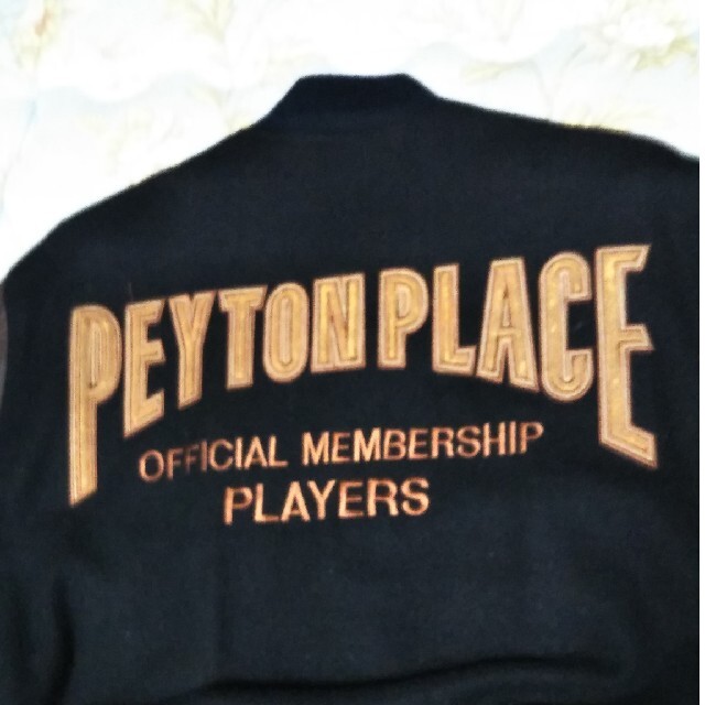 Peyton Place - 美品 新品価格30000円 PEYTON PLACE 毛９０％ 袖牛革