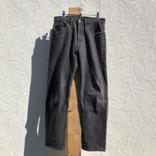 リーバイス(Levi's)のLevi's 501 black 先染　W32L30(デニム/ジーンズ)