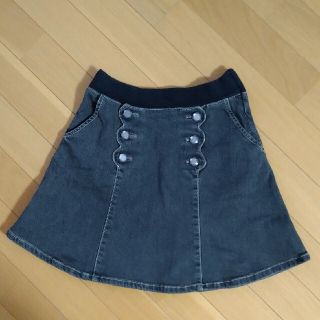 ポンポネット(pom ponette)のポンポネット　デニムスカート150cm(スカート)