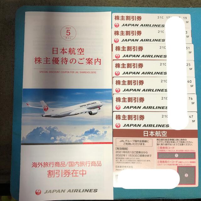 日本航空株主割引券