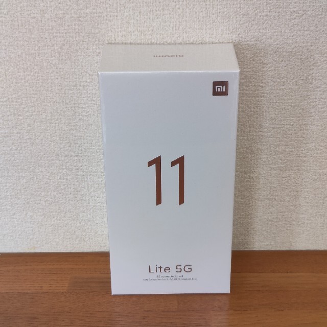 ANDROID(アンドロイド)の新品未開封 Xiaomi Mi11 lite 5G ミントグリーン スマホ/家電/カメラのスマートフォン/携帯電話(スマートフォン本体)の商品写真