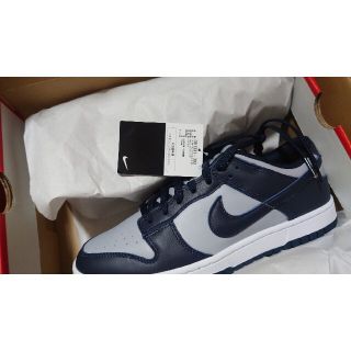 ナイキ(NIKE)のNIKE dunk low チャンピオンシップ グレー 27.5cm (スニーカー)