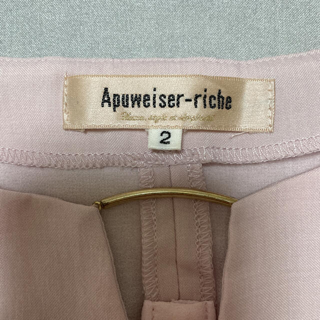 Apuweiser-riche(アプワイザーリッシェ)のアプワイザーリッシェ　ピンク　半袖カットソー レディースのトップス(カットソー(半袖/袖なし))の商品写真