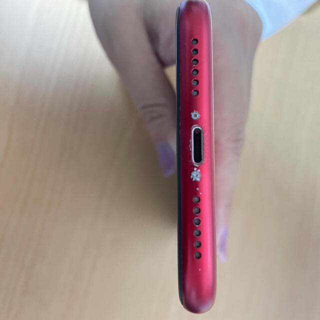 iPhone(アイフォーン)のiPhone XR Product RED 128GB  SIMフリー スマホ/家電/カメラのスマートフォン/携帯電話(スマートフォン本体)の商品写真