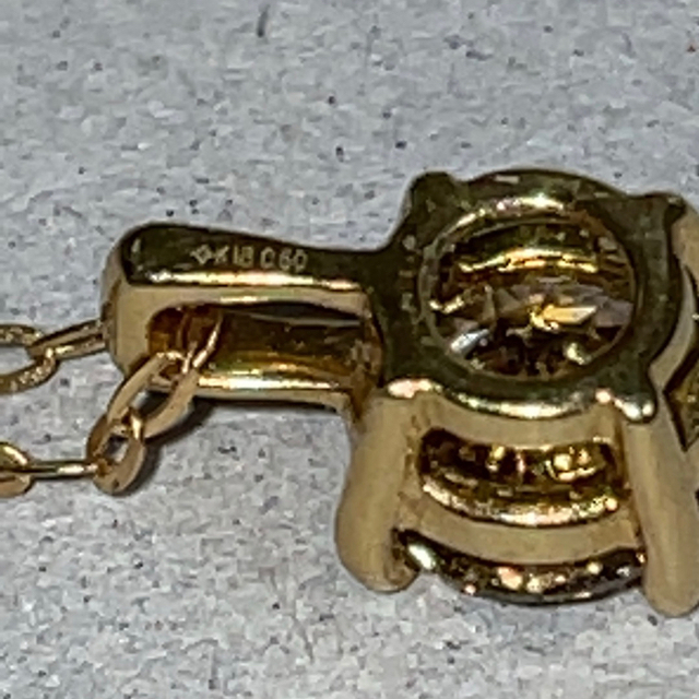 GSTV ブラウンダイヤ ネックレス K18 0.50ct 4
