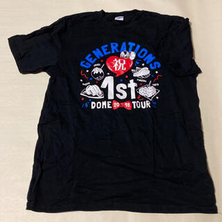 ジェネレーションズ(GENERATIONS)のGENERATIONS 1st ブラック Tシャツ(ミュージシャン)