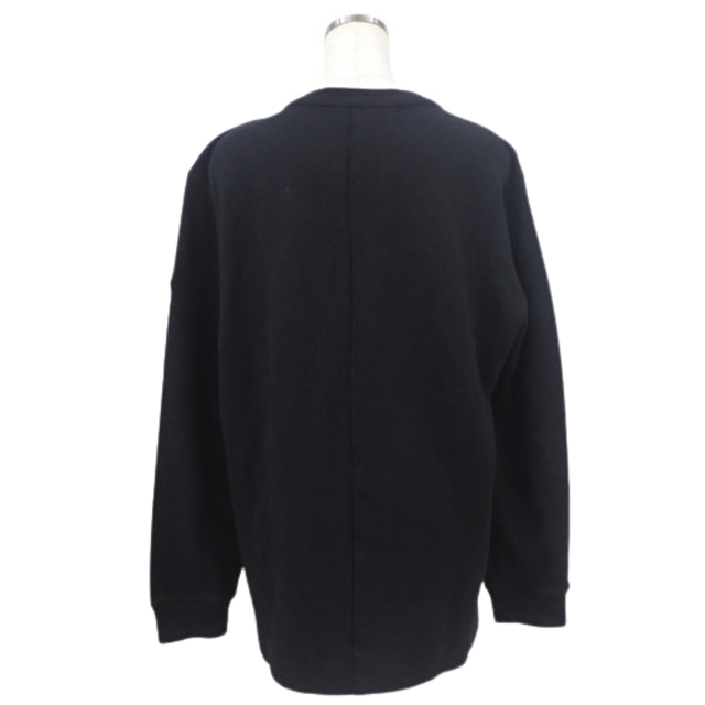 MONCLER(モンクレール)のモンクレール 長袖プルオーバー  ブラック黒 40802002656 メンズのトップス(ポロシャツ)の商品写真