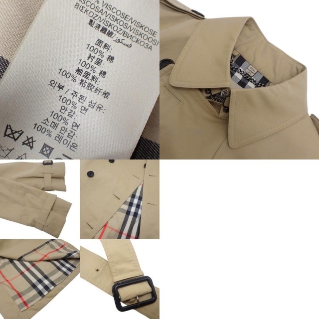 BURBERRY(バーバリー)のバーバリーアウター ブローサム トレンチコート ベージュ 40802002663 レディースのジャケット/アウター(トレンチコート)の商品写真